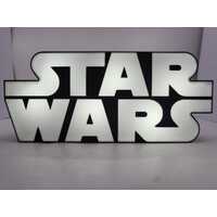 Disney Star Wars Logo Light Wall Mountable and Freestanding in Box (Pre-owned)
