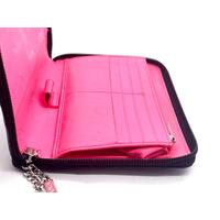 Chanel Black Quilted Leather Cambon Ligne Zippy Organizer Ladies Wallet