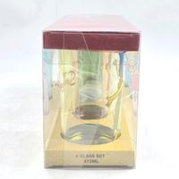 The Simpsons 4 Piece Drinking Glass Set 473ml Homer Bart Marge Lisa