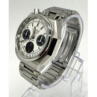 Citizen Bullhead 67-9356 Octagon Chronograph Automatic Unisex Watch 23 Jewels