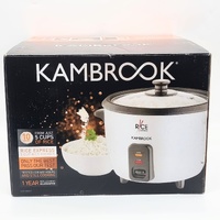 Kambrook Rice Express 5-Cup Rice Cooker KRC150WHT Non-Stick White 240V