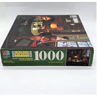 MB Charles Wysocki Americana Her Captain's Wistful Letter Puzzle 1000pc