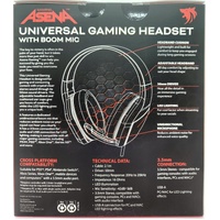 Asena Universal Gaming Headset with Boom Mic