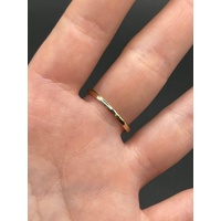 Ladies 9ct Yellow Gold Diamond Ring