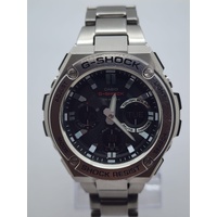 Casio G-Shock GST-S110D Solar Analog Digital Stainless Steel Mens Watch