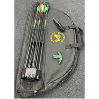 Hori-Zone Vulture Compound Bow 65lbs Line with Quiver Arrows and Bag