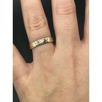 Unisex 9ct Yellow Gold Wedding Band Ring
