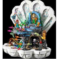 LEGO Disney The Little Mermaid Royal Clamshell 1808 Piece Set 43225 Building Set