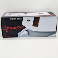 Kaustic Plastik Horror of Dracula Christopher Lee Dracula 1:6 Figure with Coffin