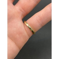 Ladies 18ct Yellow Gold Cubic Zirconia Enhancer Ring