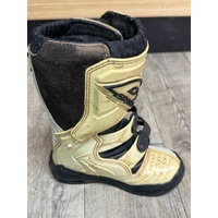 O'Neal Junior OMS50 Youth Motorcycle MX Boots Yellow Black White Size Youth