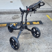 Rovic Golf Buggy Black Foldable