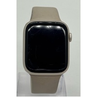 Apple Watch Series 8 45mm Starlight GPS WiFi Aluminum Case Sport Band