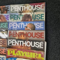Australian Penthouse Magazine Collection 1969-1991 5 Missing Centerfolds