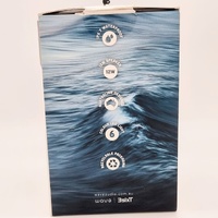 Wave Portable Speaker Amped Series Small 3S-2448 Bluetooth IPX7 LED Black