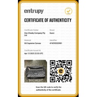 Gucci GG Supreme Black Small Belt Bag 474293