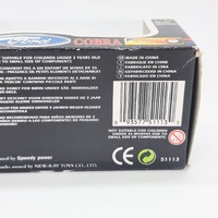 Ford Mustang Cobra 1:32 Diecast Car Model White Open Door Collectible