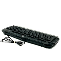 Gorilla Gaming Predator Keyboard Black Wired USB Computer Keyboard