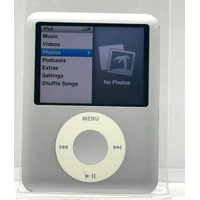 Apple A1236 iPod Nano 4GB 3rd Generation Silver