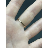 Ladies 9ct Yellow Gold Purple Gemstone Vintage Design Ring
