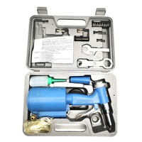 Sumake ST-6615 3/16 Inch 4.8mm Air Hydraulic Rivet Set in Sturdy Case