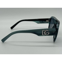 Dolce & Gabbana DG 4403 Blue Horn Sunglasses with Case