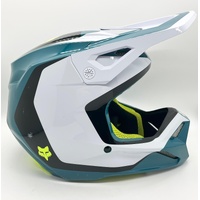 2024 Fox V1 Nitro Maui Blue MX Helmet Size Medium