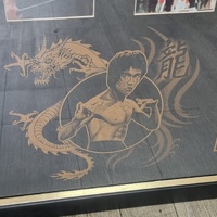 Bruce Lee In The Memory of The Little Dragon Limited Edition 005/900 Memorabilia