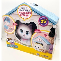 Little Live Pets My Kitty’s Home Interactive Plush Toy Kitten and House