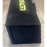 Sony Xplod Dual 12 Inch Subwoofers in Fusion Box with 4 Channel Amp