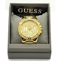 Guess W0799G2 Gold Frontier Bracelet Stainless Steel Chronograph Mens Watch