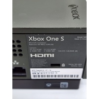 Microsoft Xbox One S 1TB Game Console 1681 with Controller and Leads