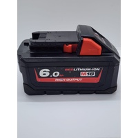 Milwaukee M18 HB6 6.0Ah Redlithium-Ion M18 High Output Battery Pack