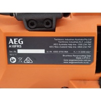 AEG 18V Fusion Cordless Reciprocating Saw A18FRS with 6.0Ah Battery