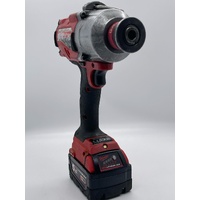 Milwaukee 18V Hex Utility 7/16 Inch High Torque Impact Wrench with 5.0Ah Battery