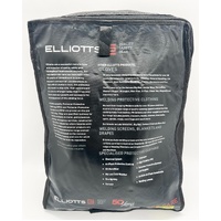 Elliotts Blue Max Proban and Grain Leather Sleeve Welders Jacket BMWJCSXLG XL