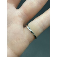 Ladies 9ct White Gold Diamond Halo Ring
