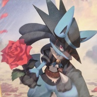 Pokémon Lucario Rose Detective Art Prints Game Freak Official Artwork Set of 2