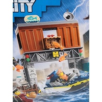 LEGO City Police Speedboat and Crooks Hideout 60417