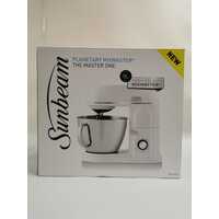 Sunbeam Planetary MixMaster The Master One 5L Bowl Stand Mixer White MXM5000WH