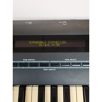 Roland JV-90 Expandable Synthesizer Rare Vintage 90s 76-Key Keyboard