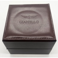 Gianello GNL7927GN Stainless Steel Case Back Italian Design Mens Watch with Case