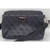 Guess Cordelia Girlfriend Crossbody Coal Logo Bag
