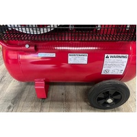IRONAIR FB1750PET Honda GX160 4KW 5.5HP 50L 289L/Min Petrol Belt Compressor