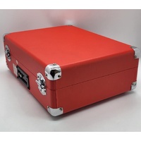 Digitech Retro Turntable Player GE-4077 Red Black