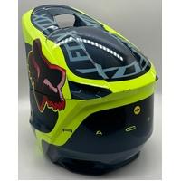 Fox V1 VENZ R22-05 MX Racing Helmet ECE Dark Indigo Size XXL