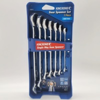 Kincrome Single Way Gear Spanner Set 7 Piece Metric K3011