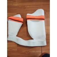 Puma Mens Senior Evo Cricket Gear Pads Gloves Thigh Guard and Masuri Helmet