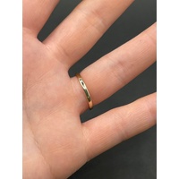 Ladies 9ct Yellow Gold Diamond Cluster Ring