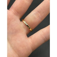 Ladies 18ct Yellow Gold Diamond Band Ring